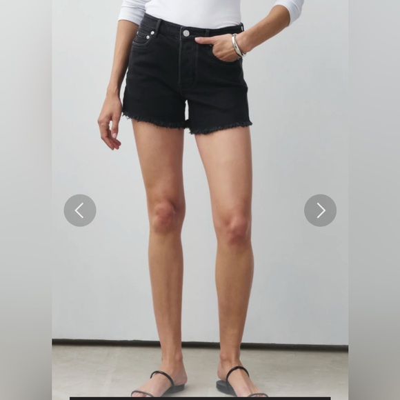 AYR The Juuust Riiight Cutoff Denim Shorts - Picture 1 of 5